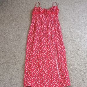 Aeropostale Red Floral Dress